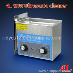 4L ultrasonic cleaner for labware made of stainless steel