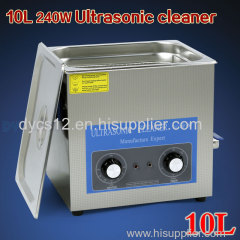 240W 10L 40KHz desktop Ultrasonic cleaner for labware same as ps-40