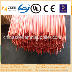 copper coated steel extensible grouding rod