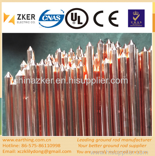 copper layer grounding rod