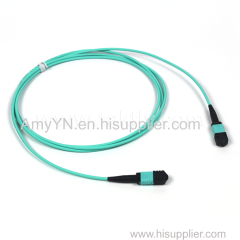 12 Fibers MPO-LC/UPC MM Fiber Optic Patch cord