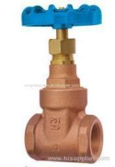 THREADED BRONZE GATE VALVE