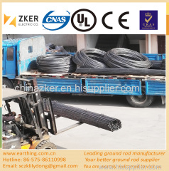 zin layer grounding rod