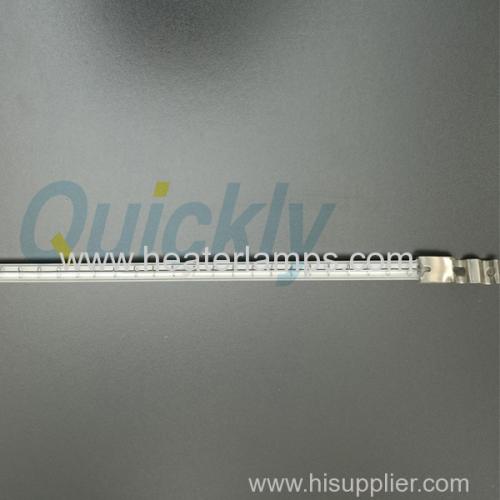 white plating Electric quartz infrared heating lamp 1200w