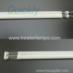Twin tube Quartz Infrared Heating lamps for ink curing