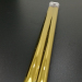 infrared radiant tube heaters with gold coating