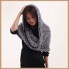 Fashion Lady Natural Magic Scarf Bamboo Fiber Multicolor Knitted Scarf