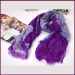 Colorful Digital Printed Polyester Shawls and Wraps Girls Silk Feel Long Shawl