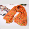 Winter Major Suit Vintga Polyester Custom-made Printed Shawl for Women