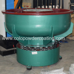 Straight falt bottomed vibratory polishin machine