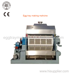 Small production line egg tray brick dryer machine