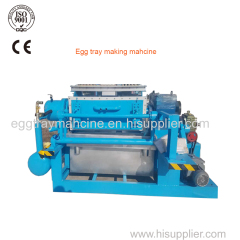 Small production line egg tray brick dryer machine