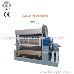 Small production line egg tray brick dryer machine