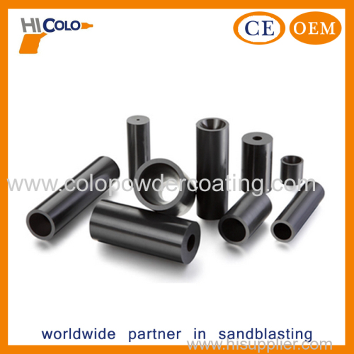 Boron carbide sand blasting spray nozzle