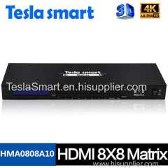 Wholesale Price Ultra HD 4k 8 in 8 out HDMI Matrix 8x8 Via IR RS232