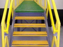 FRP Stair Treads Provide Stairway Safety Entry and Exit