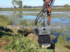 Used vibro hammer ESF excavator mounted