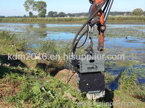 Used vibro hammer ESF excavator mounted