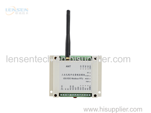 Wireless DTU with RS485 port Support Modbus RTU protocol 2km wireless control 433MHz to wireless