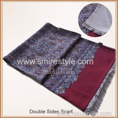 Fall and Winter Fashion Long Soft Warm Double Face Shawls and Scarves for Men