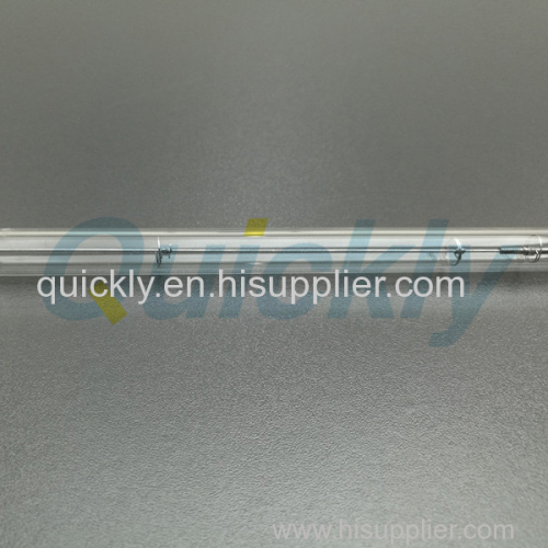 Halogen quartz infrared heating tube for drying