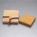 Square wooden blush case with mirror