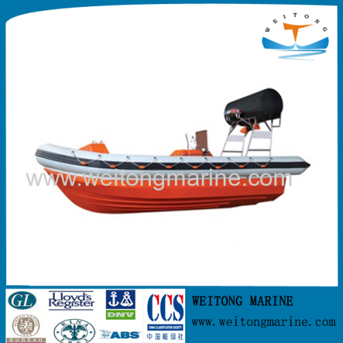 SOLAS Approval Inflatable Fast Rescue Boat Marine Person Life Saving Rescue Boat