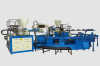 automatic two color pvc jelly and air blowing shoe making machine