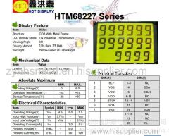 oiling machine segment LCD Module Outline dimensions:200*140mm