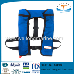 CE Inflatable Life Jacket Marine Automatic Inflatable lifejacket with Chamber and Harness