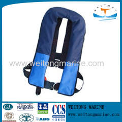 CE Inflatable Life Jacket Marine Automatic Inflatable lifejacket with Chamber and Harness