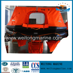 Marine Solas Inflatable Life Raft Self-righting Throwing-Over Board Liferaft Davit-launched liferaft