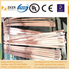 special shape copper coated flat bar