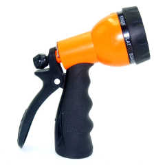 Plastic 8 pattern garden water spray gun