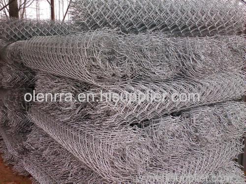 New design low price hot dipped galvanized chain link fence