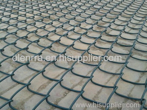 hot dip galvanized top barbed wire used chain link fence