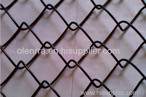High Quality hot dipped galvanized diamond wire mesh used chain link fence for sale factory price