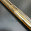 Middle wave infrared heating lamps for coating