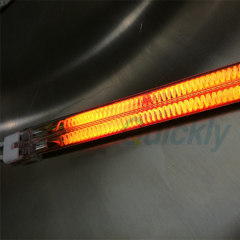 semi gold coating carbon infrared heater
