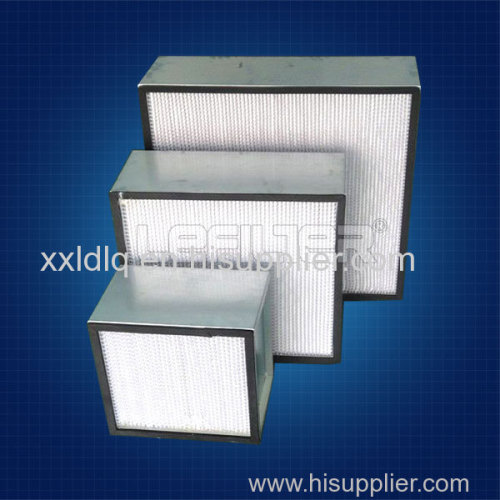 High effectiveness replacement air filter for air filtration