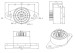 gear rotary damper to control motion