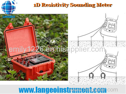 LANGEO WDDS-3 Earth D.C Resistivity Meter/resistivity IP meter/water detector