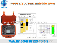 LANGEO WDDS-3 Earth D.C Resistivity Meter/resistivity IP meter/water detector