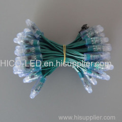 12mm Pixel LED F8 Full Color RGB LED with Green wire