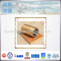 Stern tube bearing oil lubrication White Metal Bearing for boats