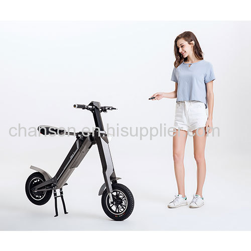 First Smart Automatic Folding moped