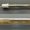 Twin tube medium wave infrared heater lamps