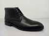 Black mens lace ankle boots