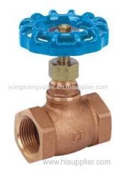 THREADED BRONZE GLOBE VALVE