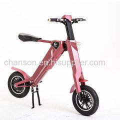 Foldable Electric Scooter Folding Electric Bicycle Adult Lithium Battery Electric Bike With Aluminum Alloy Body